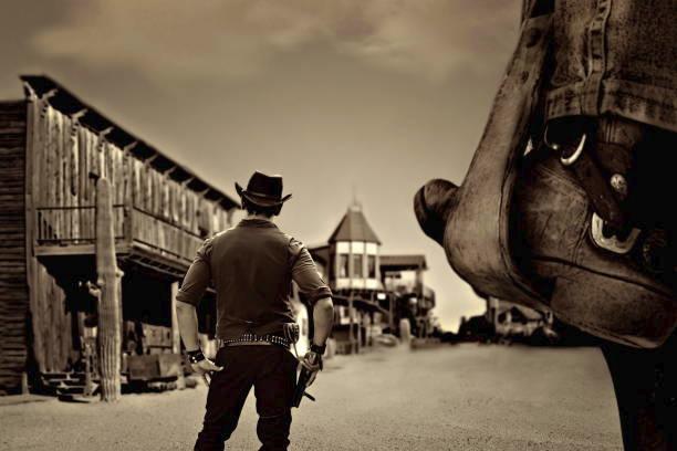foto duelo western